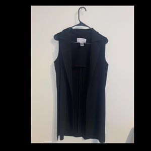 Bars III long vest
